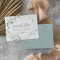 Airy Greenery Horizontal Save the Date Postcard