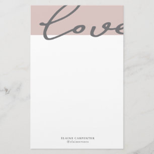 Airy Pastel   Personalised Stationery Paper