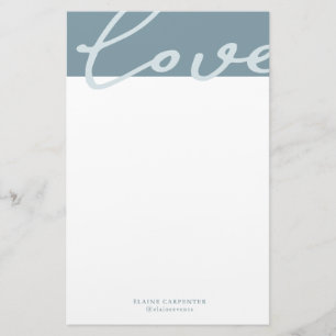 Airy Pastel   Personalised Stationery Paper
