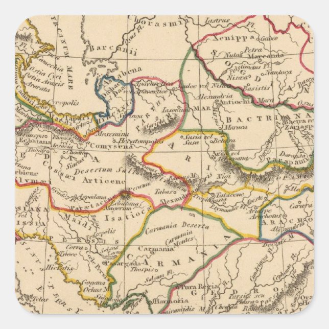 Aisa Square Sticker (Front)