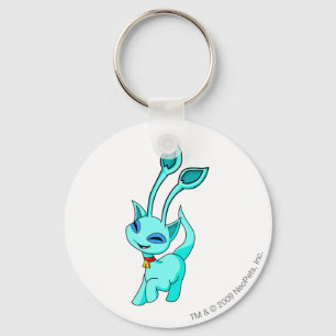 Aisha Blue Key Ring