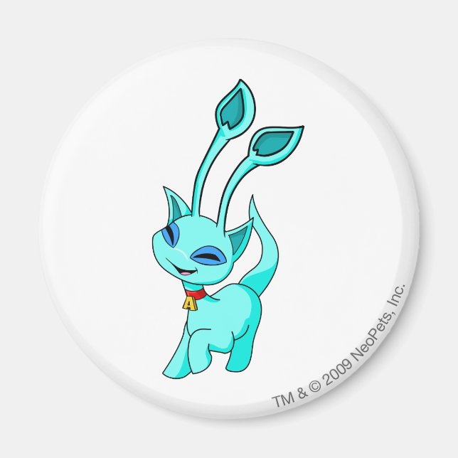 Aisha Blue Magnet (Front)
