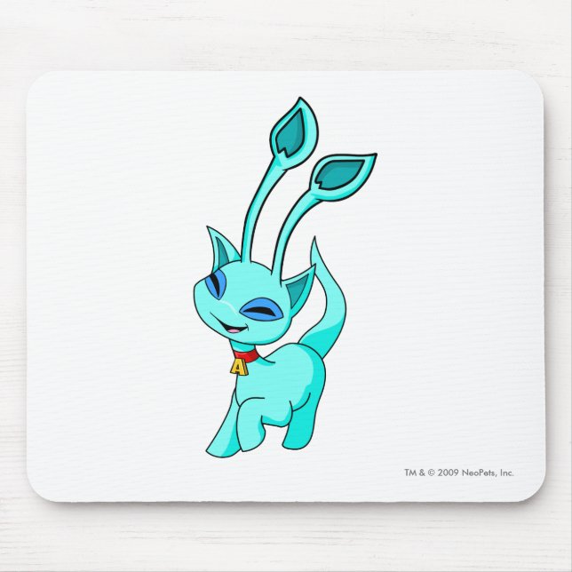 Aisha Blue Mouse Mat (Front)