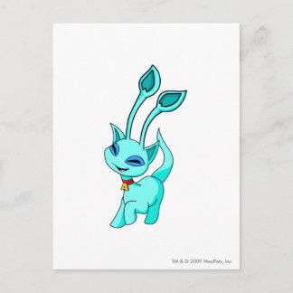 Aisha Blue Postcard