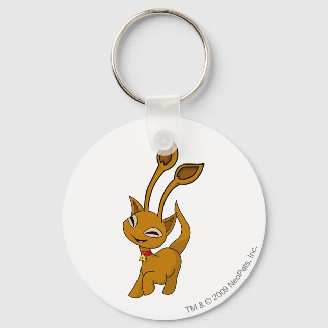 Aisha Brown Key Ring (Front)