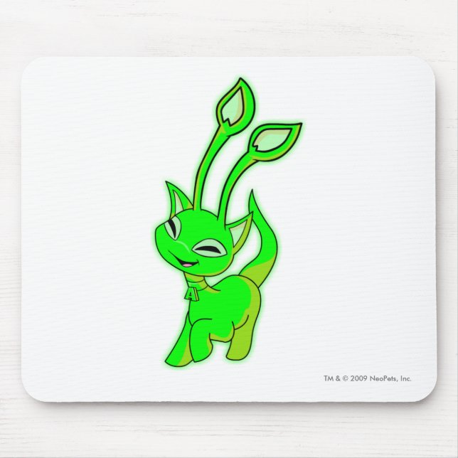 Aisha Glowing Mouse Mat (Front)