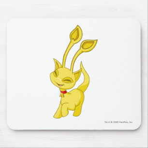 Aisha Gold Mouse Mat
