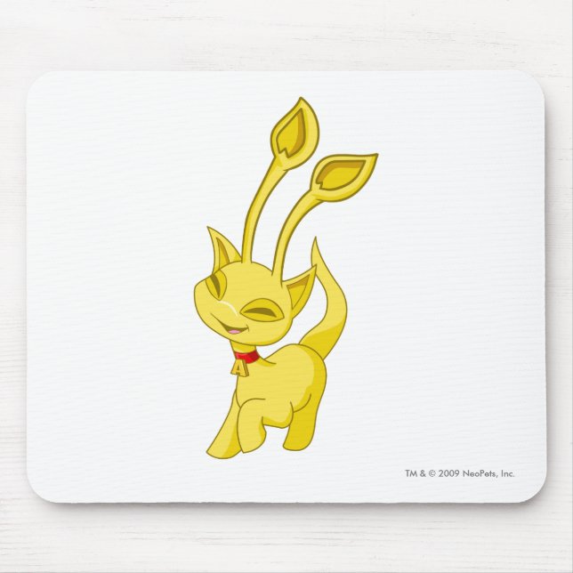 Aisha Gold Mouse Mat (Front)