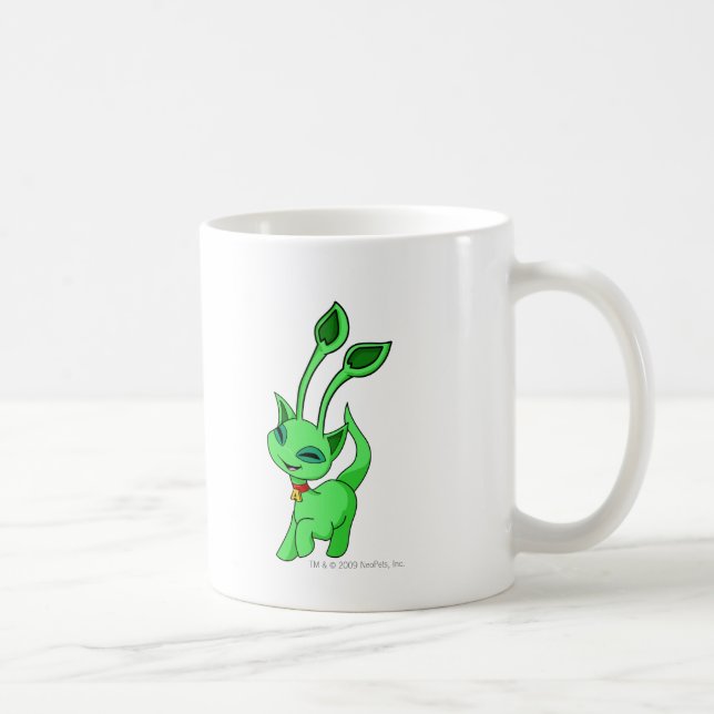 Aisha Green Coffee Mug (Right)