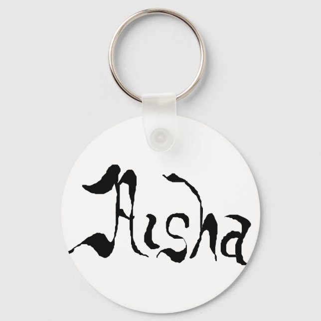 Aisha Keychain (Front)