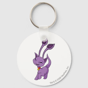 Aisha Purple Key Ring