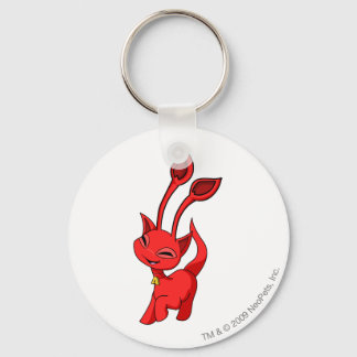 Aisha Red Key Ring