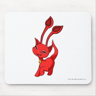 Aisha Red Mouse Mat