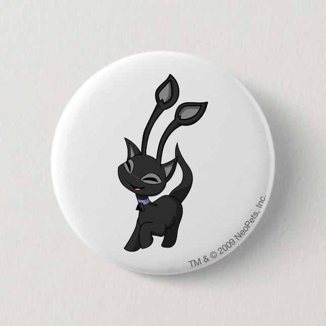 Aisha Shadow 6 Cm Round Badge (Front)