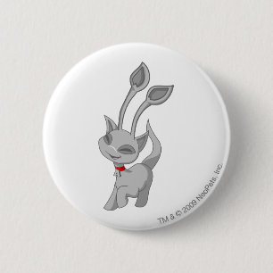 Aisha Silver 6 Cm Round Badge
