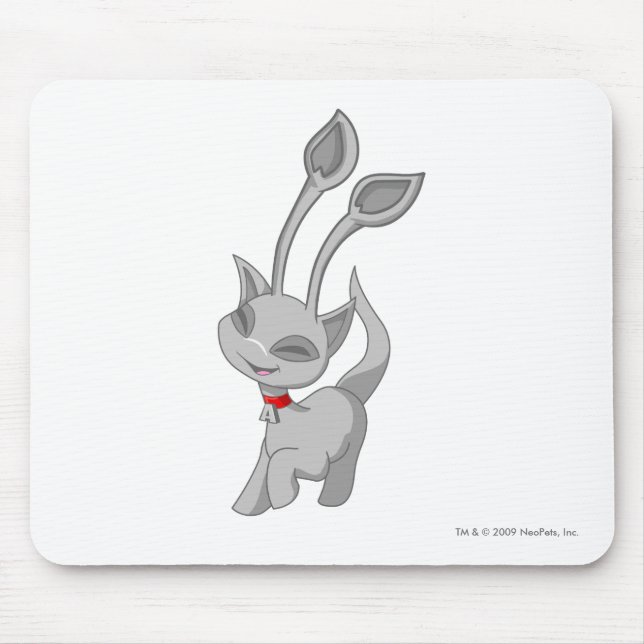 Aisha Silver Mouse Mat (Front)