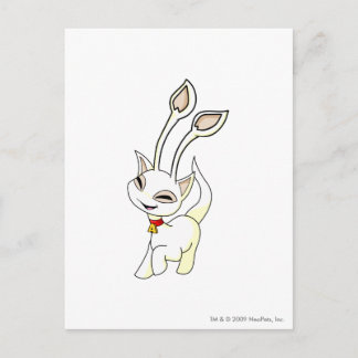 Aisha White Postcard