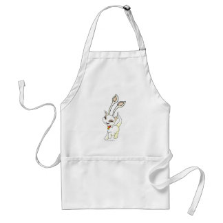 Aisha White Standard Apron