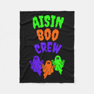 Aisin Boo Crew Color  Fleece Blanket