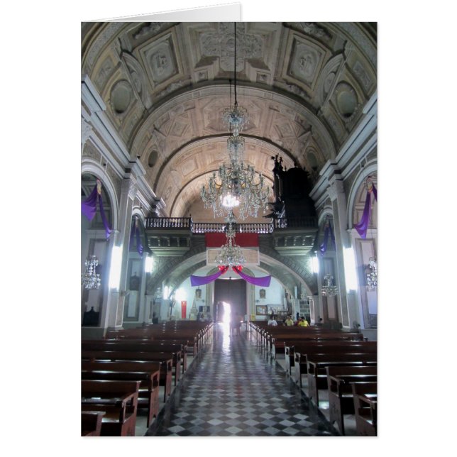 aisle san agustin church (Front)