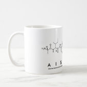 Aislinn peptide name mug (Left)