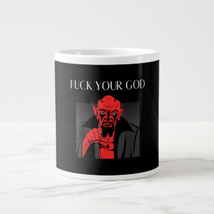 Aist Goat Satan Baphomet GIft Large Coffee Mug
