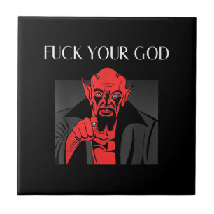 Aist Goat Satan Baphomet GIft Tile