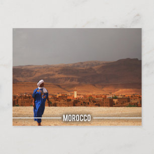 Ait BenHaddou Kasbah, Morocco Postcard