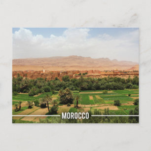 Ait BenHaddou Kasbah, Morocco Postcard