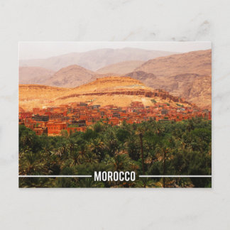 Ait BenHaddou Kasbah, Morocco Postcard