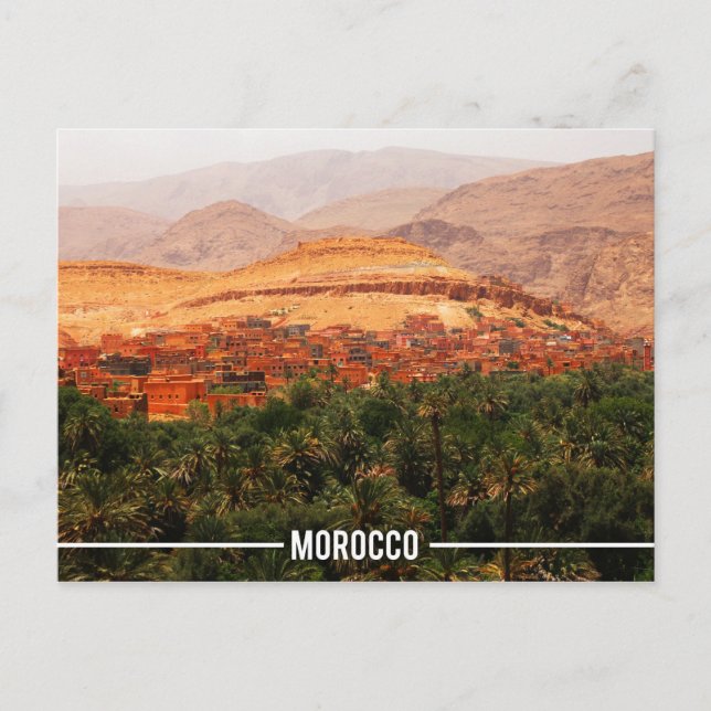 Ait BenHaddou Kasbah, Morocco Postcard (Front)