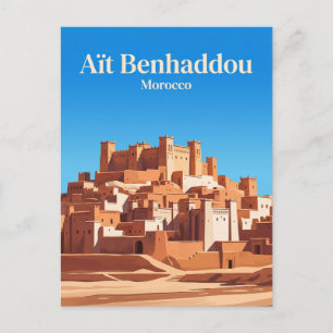Aït Benhaddou Morocco Postcard
