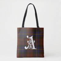 Aitken Clan Tartan Monogram