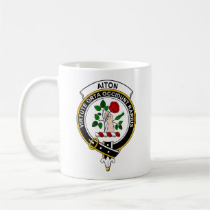 Aiton Tartan Coffee Mug - size 11oz