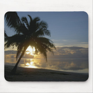 Aitutaki Sunset Cook Islands Mouse Mat