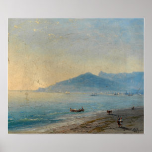 Aivazovsky - Yalta Bay With Magobi And Ai Petri M… Poster