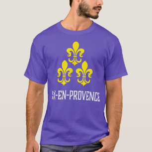 Aix-en-Provence, France - French Fleur de Lis T-Shirt