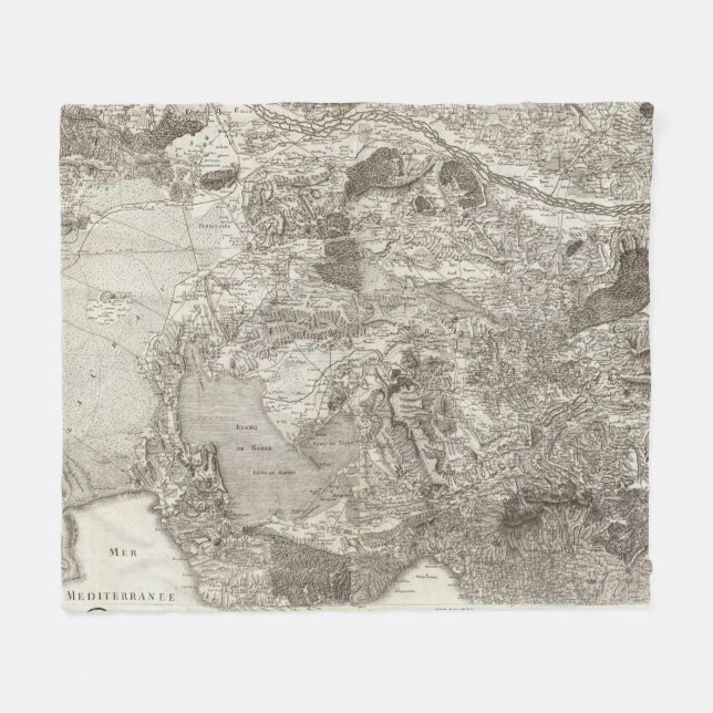 Aix Fleece Blanket (Front (Horizontal))