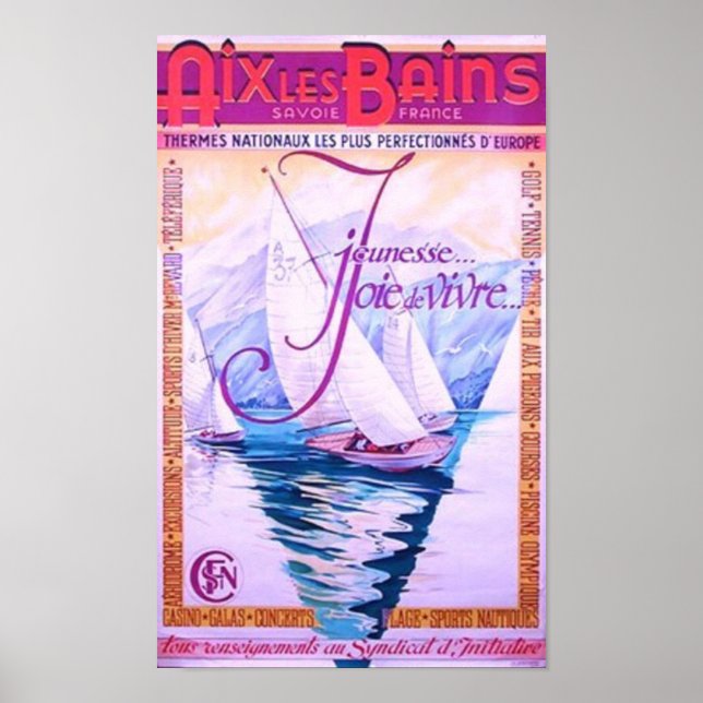 Aix Les Bains Poster (Front)