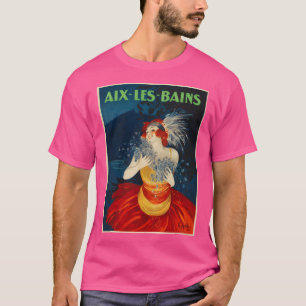 Aix Les Bains Thermal Spa Town Lake Bourget Savoie T-Shirt