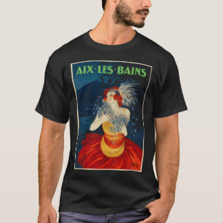 Aix Les Bains Thermal Spa Town Lake Bourget Savoie T-Shirt