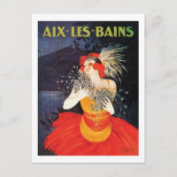 Aix Les Bains Travel Poster