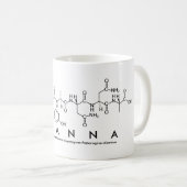 Aiyanna peptide name mug (Front Right)