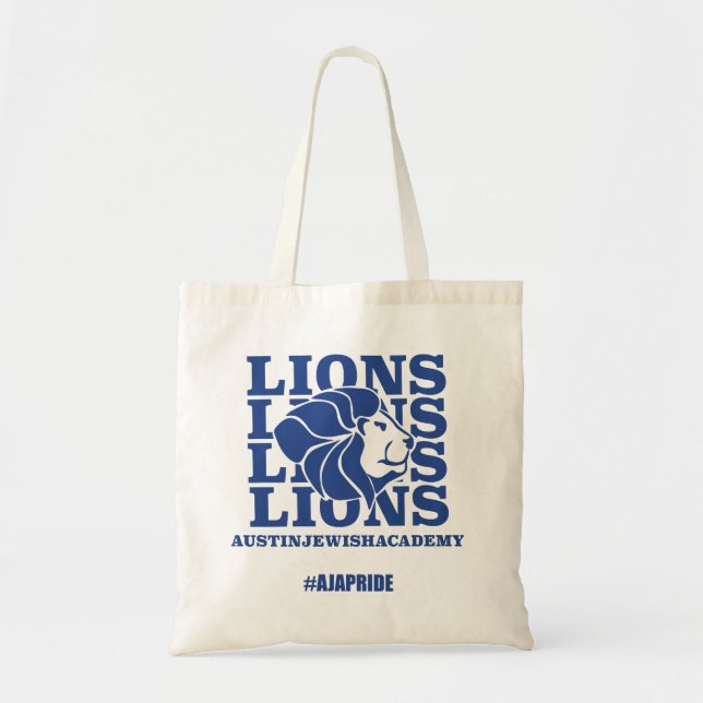 AJA Lions Tote Bag (Front)