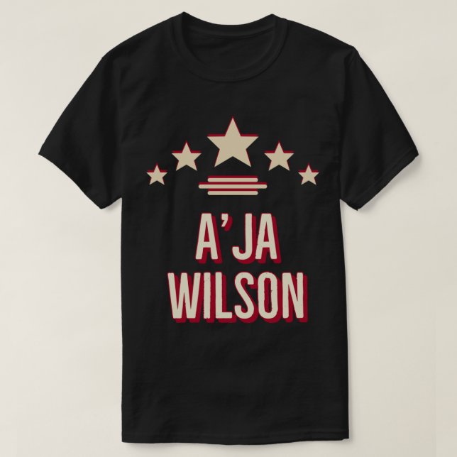 aja Wilson las vegas aces    T-Shirt (Design Front)