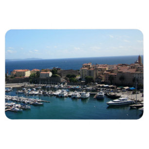 Ajaccio, Corsica, France flexible photo Magnet