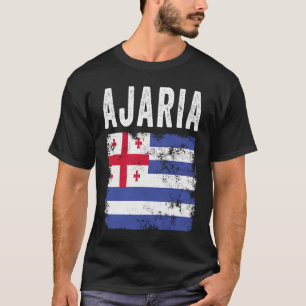 Ajaria Flag Distressed  Men Women Kids  Adjara Fla T-Shirt