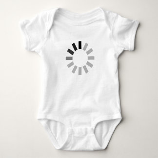 Ajax Loading Indicator Baby Bodysuit