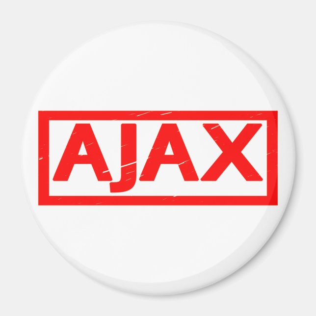 Ajax Stamp Magnet (Front)