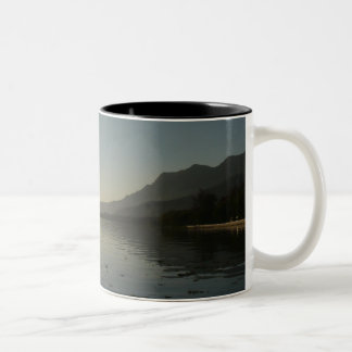 Ajijic, jalisco sunset Two-Tone coffee mug